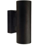 Nordlux Tin Applique Murale Métal Noir Up & Down | Convient pour 2x GU10