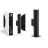 D'Lite Applique Murale Limor Aluminium Noir Up & Down| IP54 - Convient pour 2x GU10