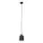 Emibig Suspension Luminaire Target Acier Noir | Convient pour 1x E27 - Max 15W