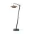 Good&Mojo Lampadaires Salon Bali Bambou Noir | Convient pour 1x E27 