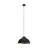 Eglo Suspension Luminaire Truro 2 Acier Noir Cuivre | IP20 - Convient pour 1x E27 