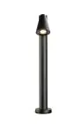 SLV T-Tube Aluminium Noir | Convient pour 1x GU10
