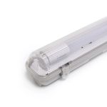 Noxion LED Waterdichte Montagebalk Behuizing Poseidon V2.0 incl. 1x Noxion LED Buis T8 Standard Output 19W 2300lm - 840 Koel Wit | 150cm