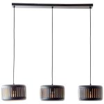 Brilliant Tyas Hanglamp Metaal Zwart Goud | Geschikt voor 3x E27