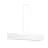 Emibig Hanglamp Gentor Staal Wit | Geschikt voor 3x E27 - Max 15W