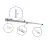 Bright Choice Rail Set 1-Fase 2 Meter Wit | incl. Eindkap, Voedingsconnector en I-Verbindingsstuk