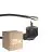 Voordeelpak 25x Noxion Power Voedingskabel Zwart - Schuko Europlug + Open uiteinden - 3m - 3 pole 0,75mm2