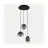 Eglo Hanglamp Aguilares Staal Zwart | IP20 - Geschikt voor 3x E27 