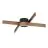 Eglo Connect.Z Smart Plafondlamp Folcino-Z Staal Bronze, Zwart 36W 3720lm - 827-865 Afstembaar Wit + RGB | Dimbaar