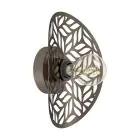 Eglo Wandlamp Swaby Staal Brons | IP20 - Geschikt voor 1x E27 